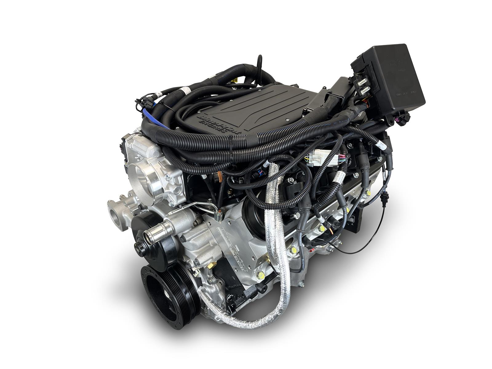 BluePrint Engines Crate PSLS42781CTF GM LS Compatible 427 c.i. Pro Series Engine - 585 Horsepower - Base Dressed - Holley Terminator X EFI System