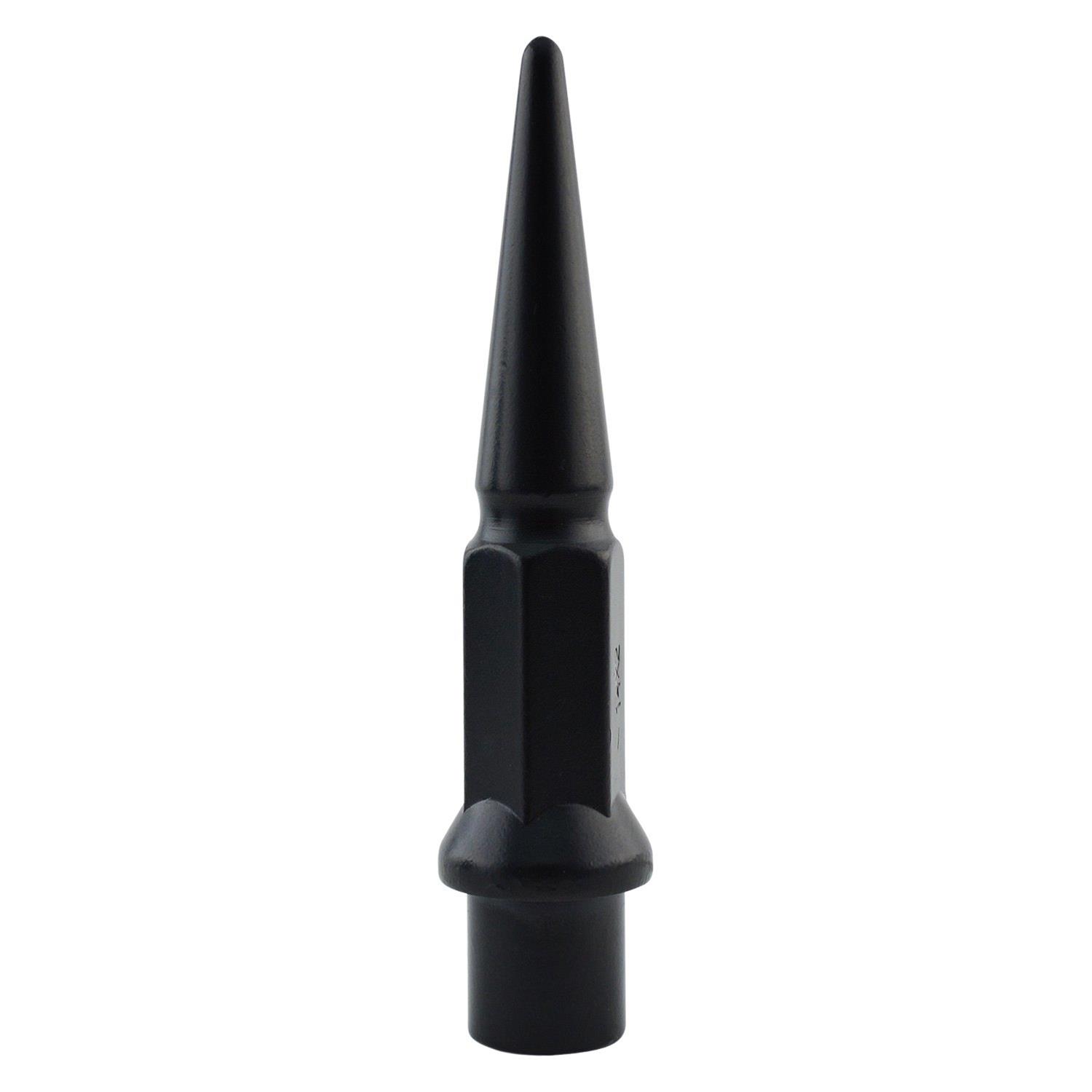 Metal Lugz Spiked Dually Lug Nuts 7208K8-BLK Nuts, Dually, Locking, Shank Seat, Steel, Black, 9/16-18 RH in. Thread Size, Set of 32 thumbnail 2