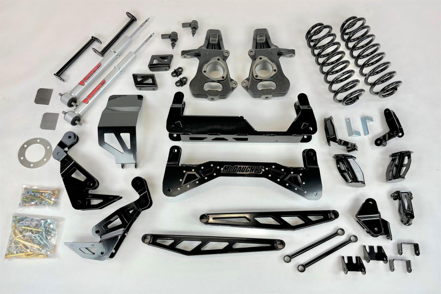McGaughy's Suspension Parts 50803 McGaughy's Black SS Suspension Lift Kits Summit Racing