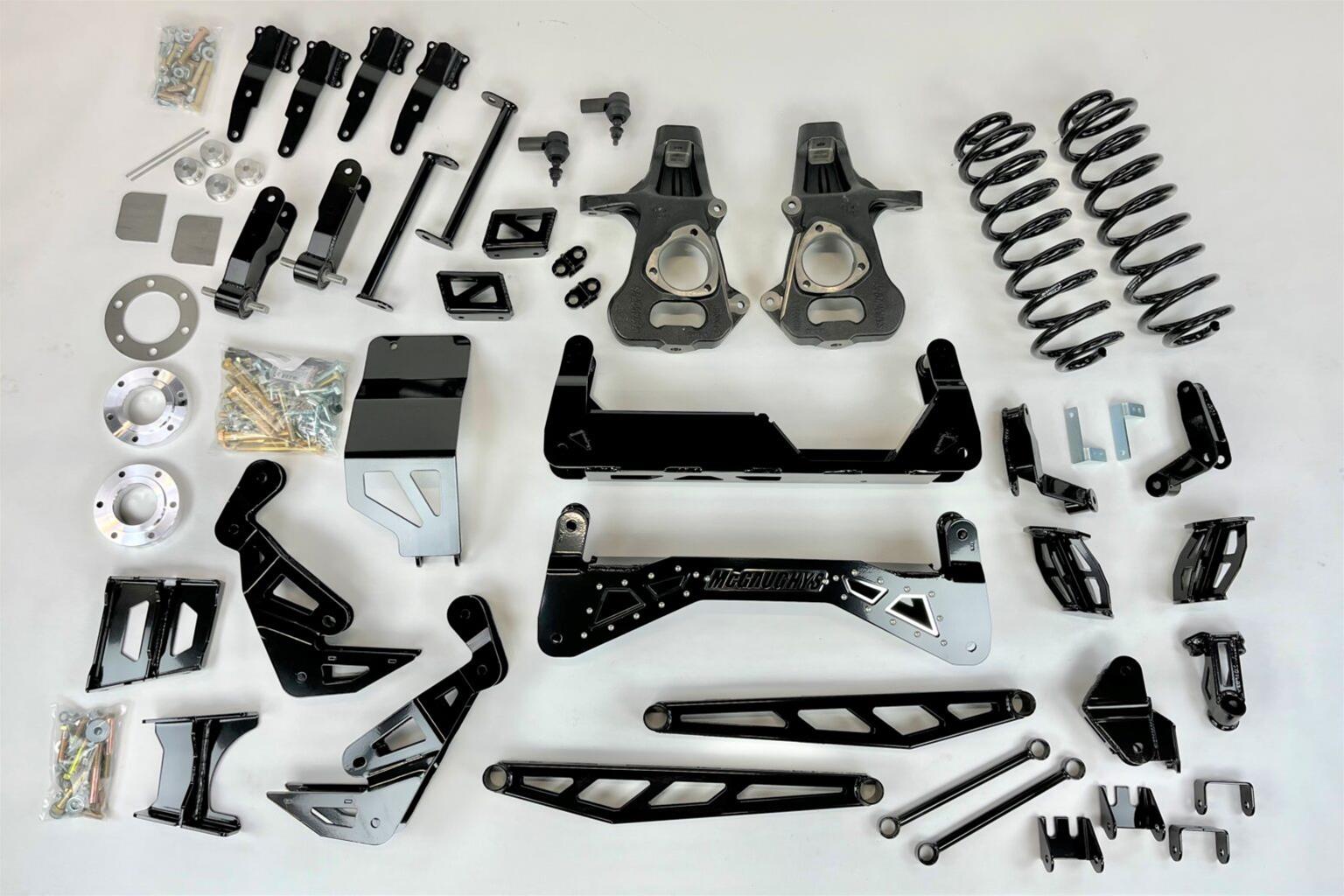 McGaughy's Suspension Parts 50809 McGaughy's Black SS Suspension Lift Kits Summit Racing
