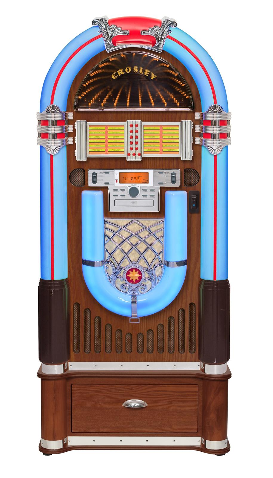 Summit Gifts CR1206A-WA Crosley Bluetooth Jukebox | Summit Racing