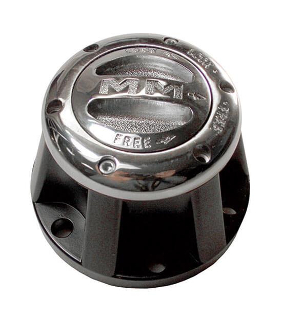 Mile Marker Supreme Locking Hubs 490 Hubs, Manual, Supreme, Aluminum, Chrome, Toyota, Pair