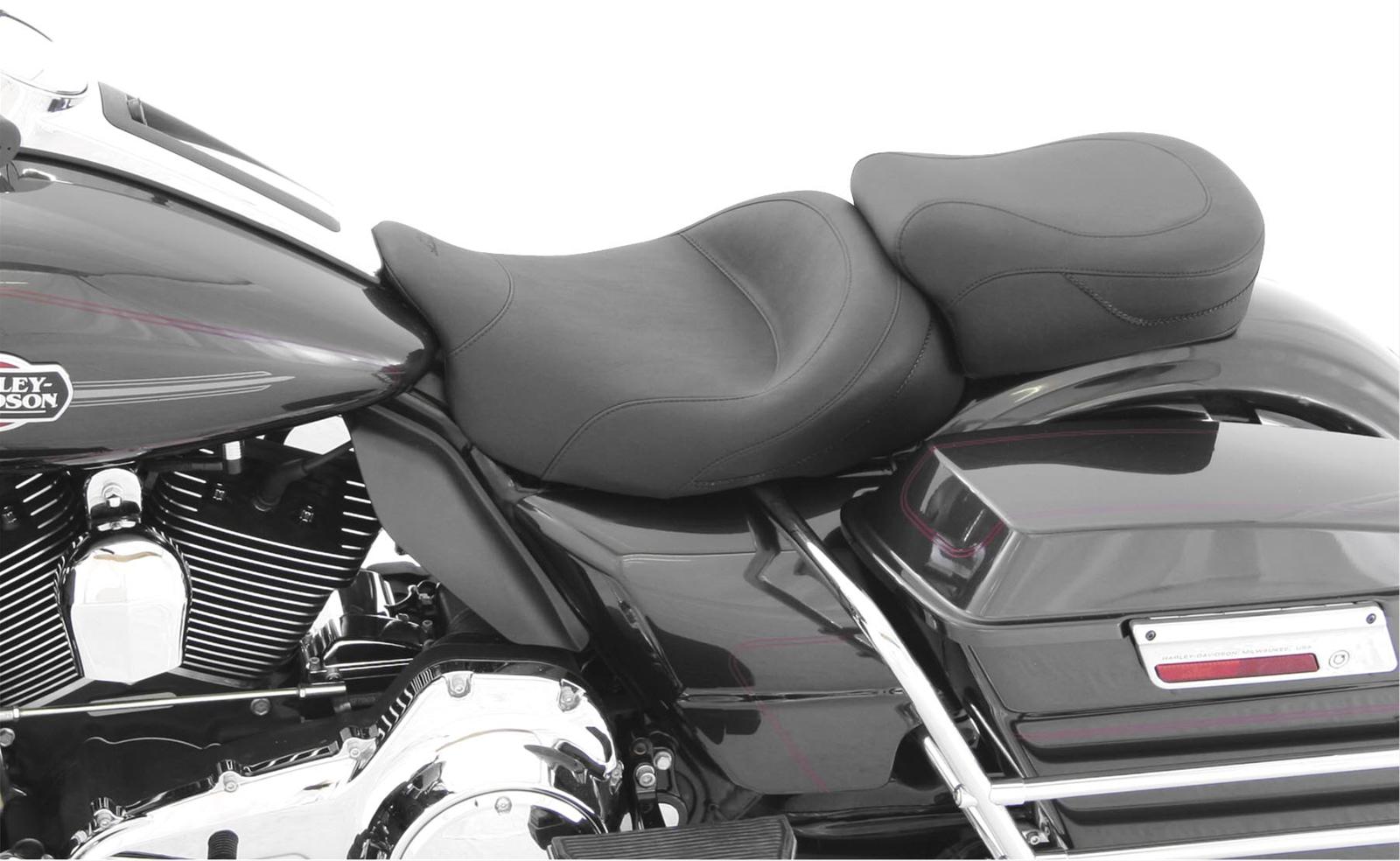 Mustang Motorcycle Seats Vintage Wide Rear Seat for Harley Davidson 1996-20 Motorcycle Seats \u0026 Accessories | Handmade in the USA | Mustang Seats