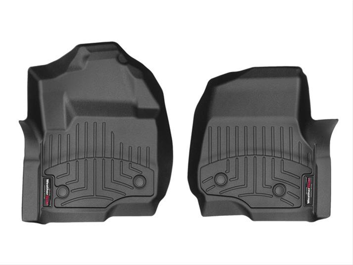 WeatherTech FloorLiner For Ford Super Duty - 1st & 2nd Row 3-Piece Set - Made In USA