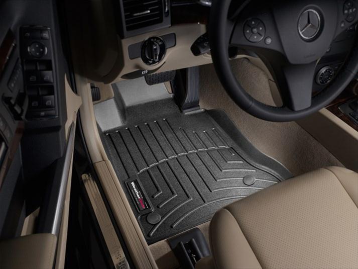 445011 WeatherTech FloorLiner Front Black