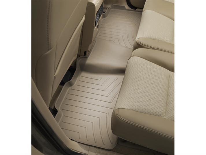 WeatherTech Custom FloorLiner Floor Mats For Vehicle – 1st & 2nd Row, 3-Piece Set, High-Density TPO