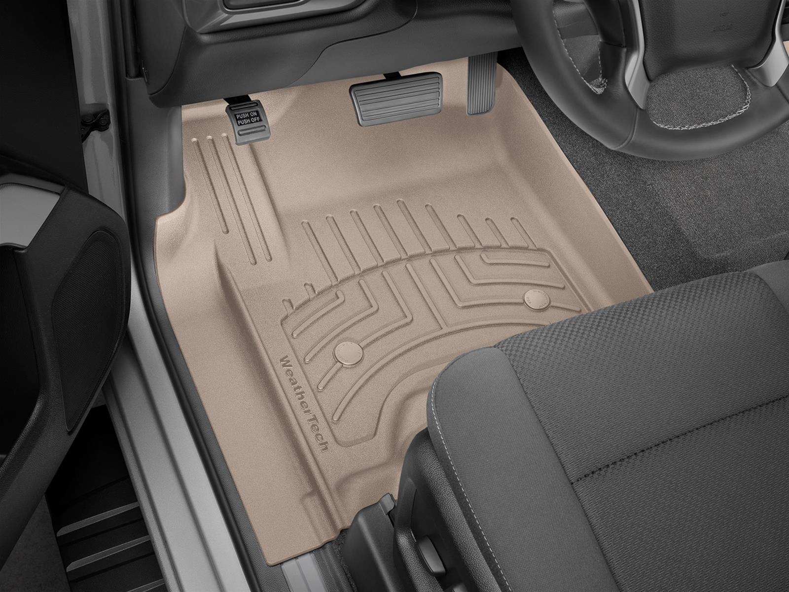 thumbnail image 2 of WeatherTech FloorLiner Custom Floor Mats For 1st Row – Part #456071 2 of 4