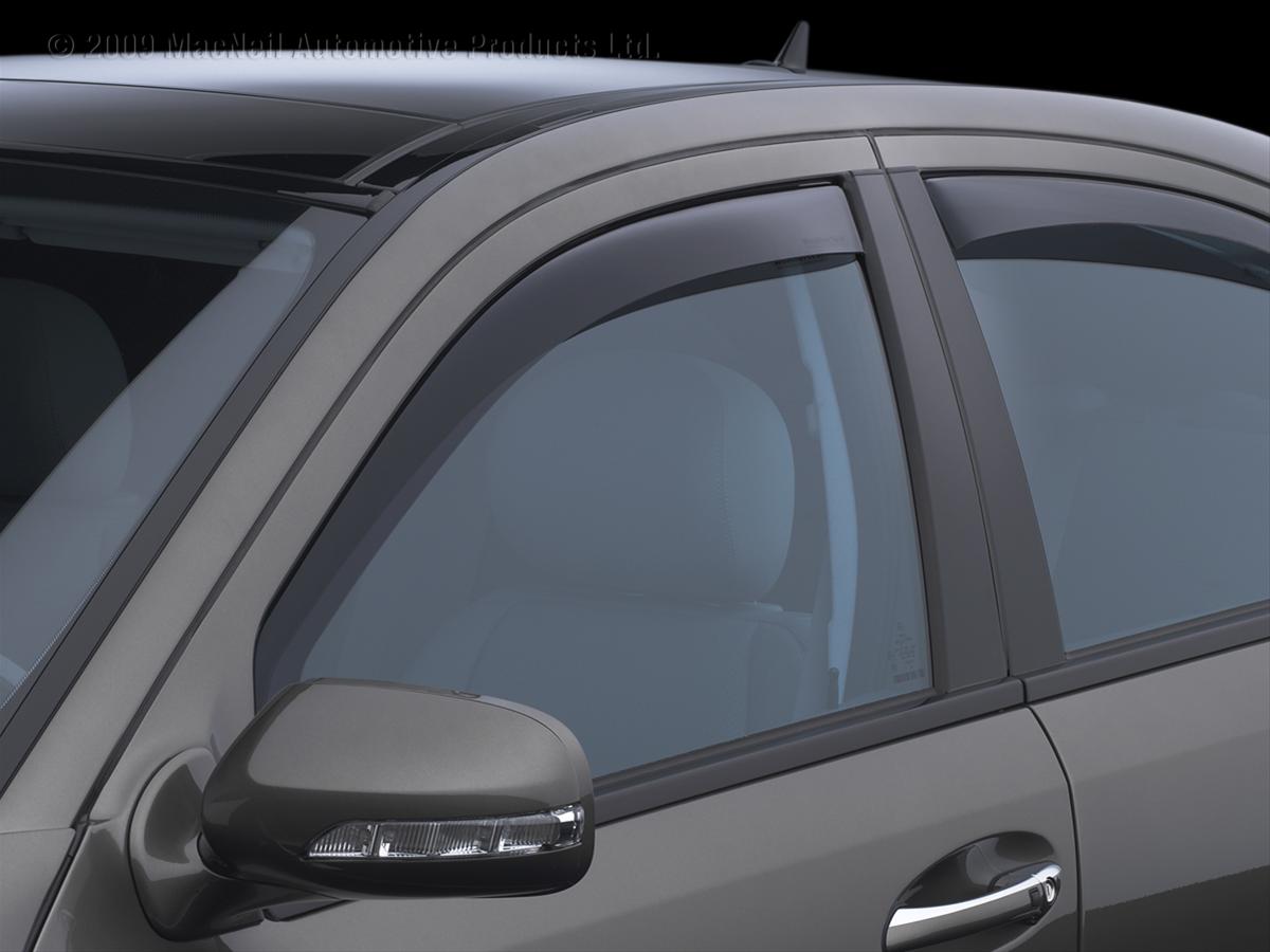 WeatherTech 80202 WeatherTech Side Window Deflectors Summit Racing