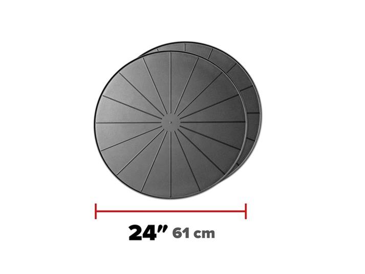 WeatherTech 8A24CST2PKBK WeatherTech Coasters | Summit Racing