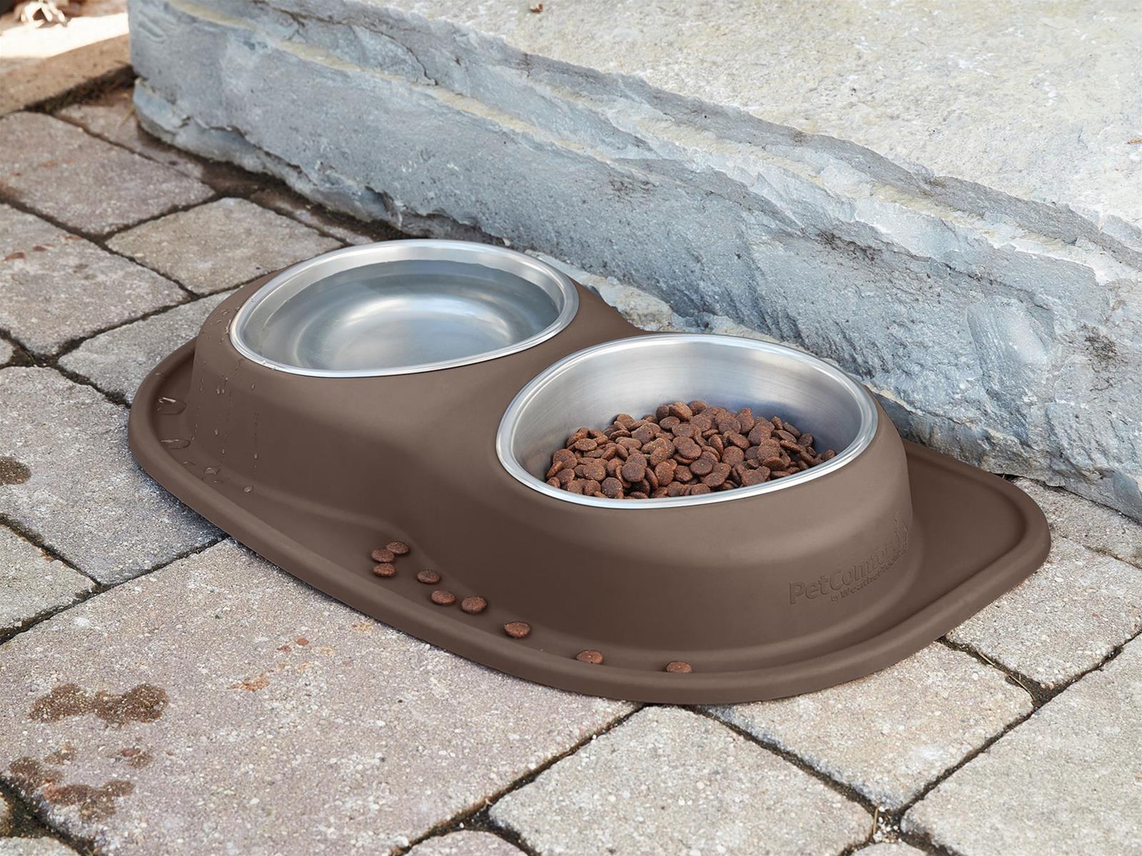 WeatherTech DL1602DG WeatherTech Double Low Pet Feeding System Summit