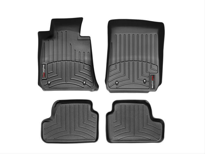 WeatherTech FloorLiner Custom Floor Mats – 1st & 2nd Row (4-Piece Set) 441581-441464