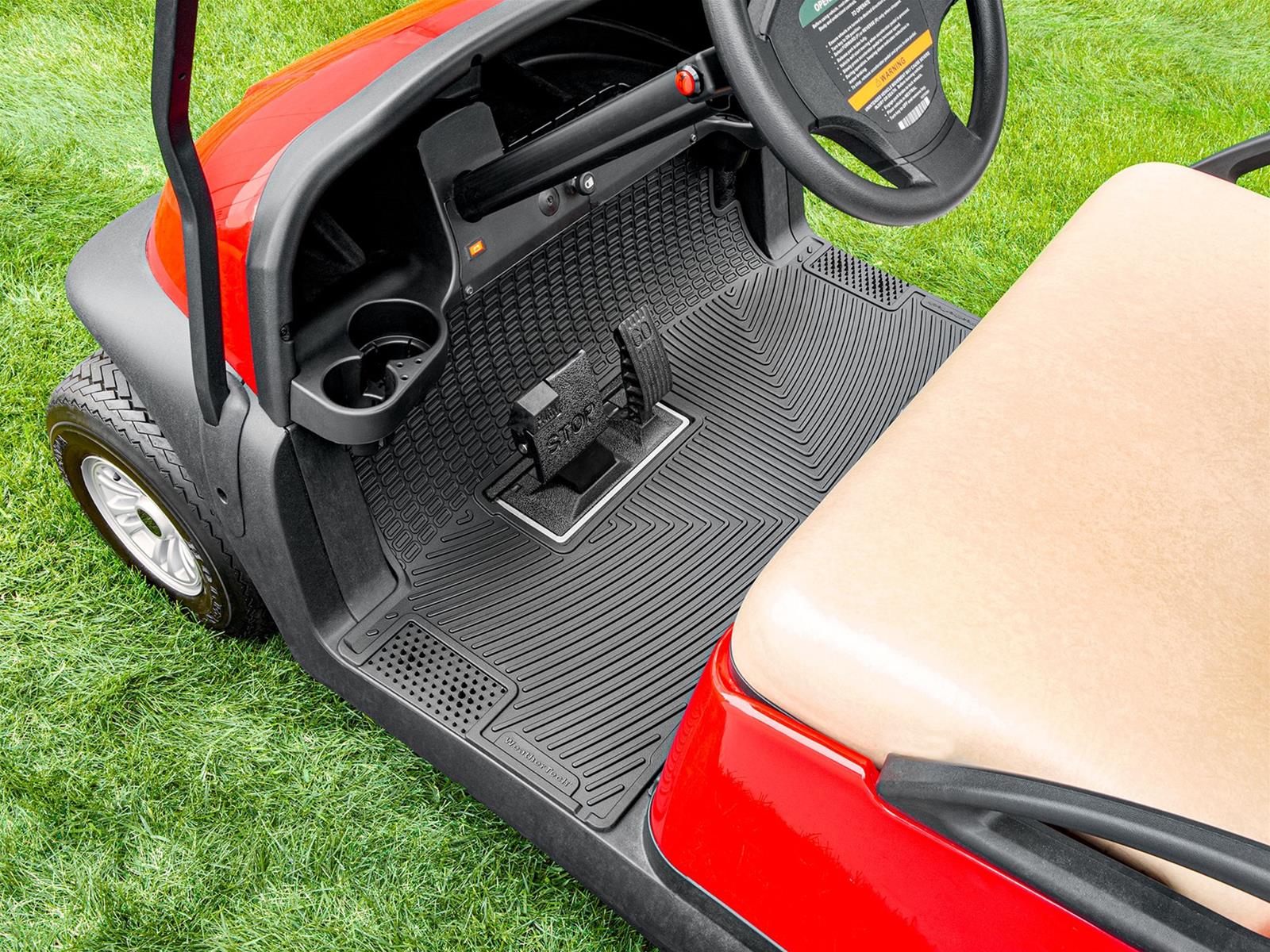 WeatherTech W597 WeatherTech Golf Cart Mats Summit Racing