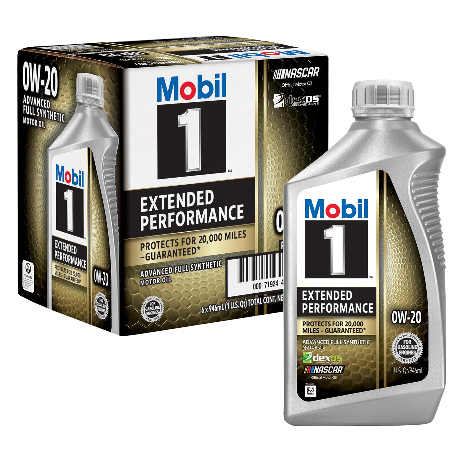 Mobil 120926 Mobil 1 Extended Performance Motor Oil | Summit Racing