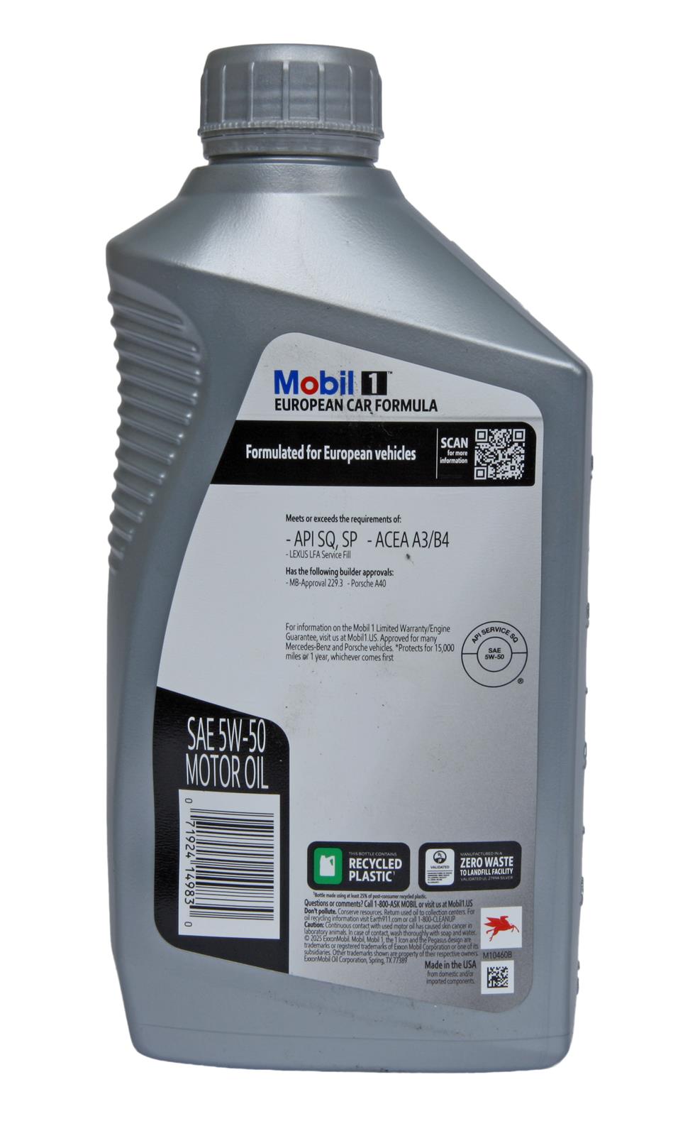 Mobil 122075 Mobil 1 FS X2 Motor Oil | Summit Racing