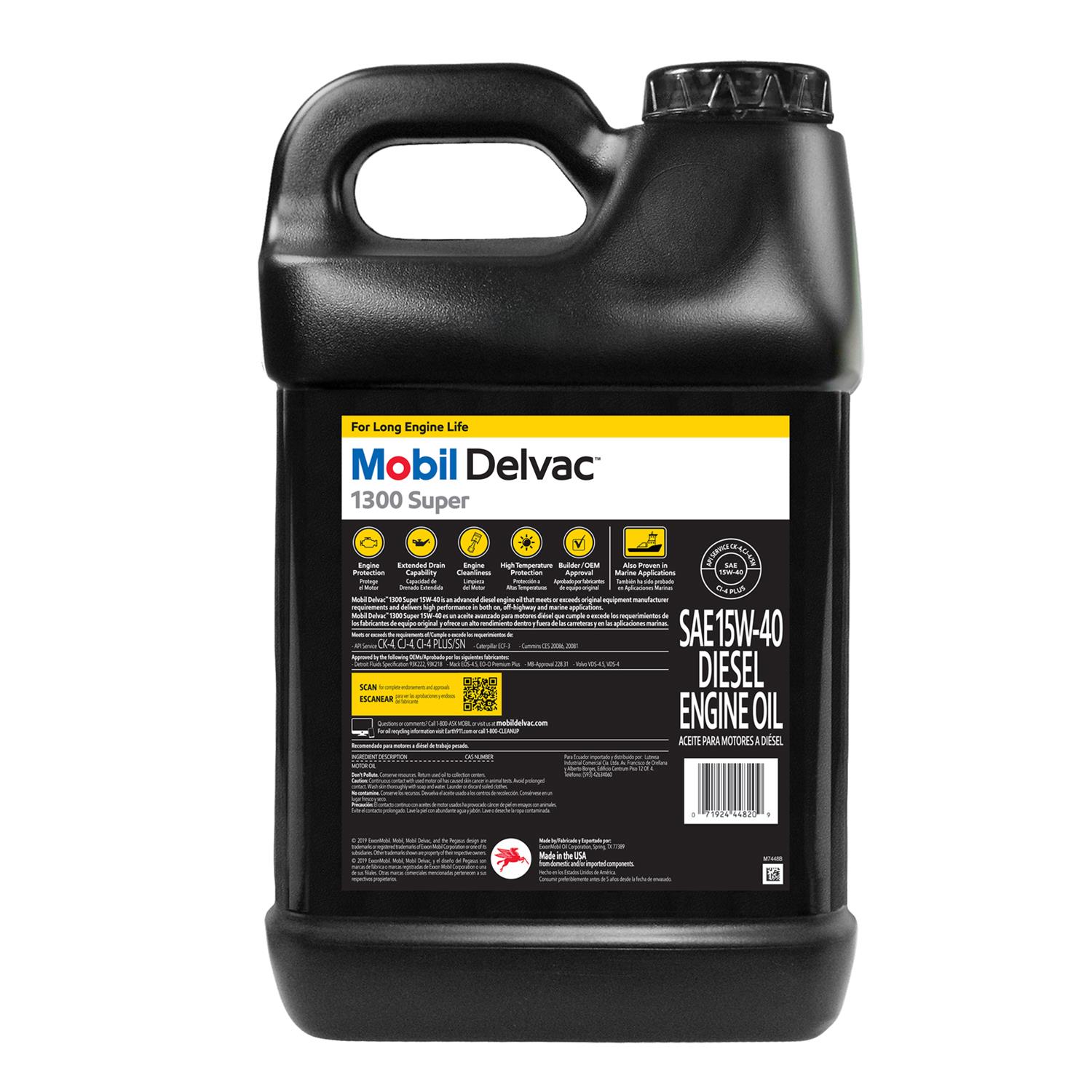 Mobil 122493 Mobil Delvac 1300 Super Motor Oil | Summit Racing