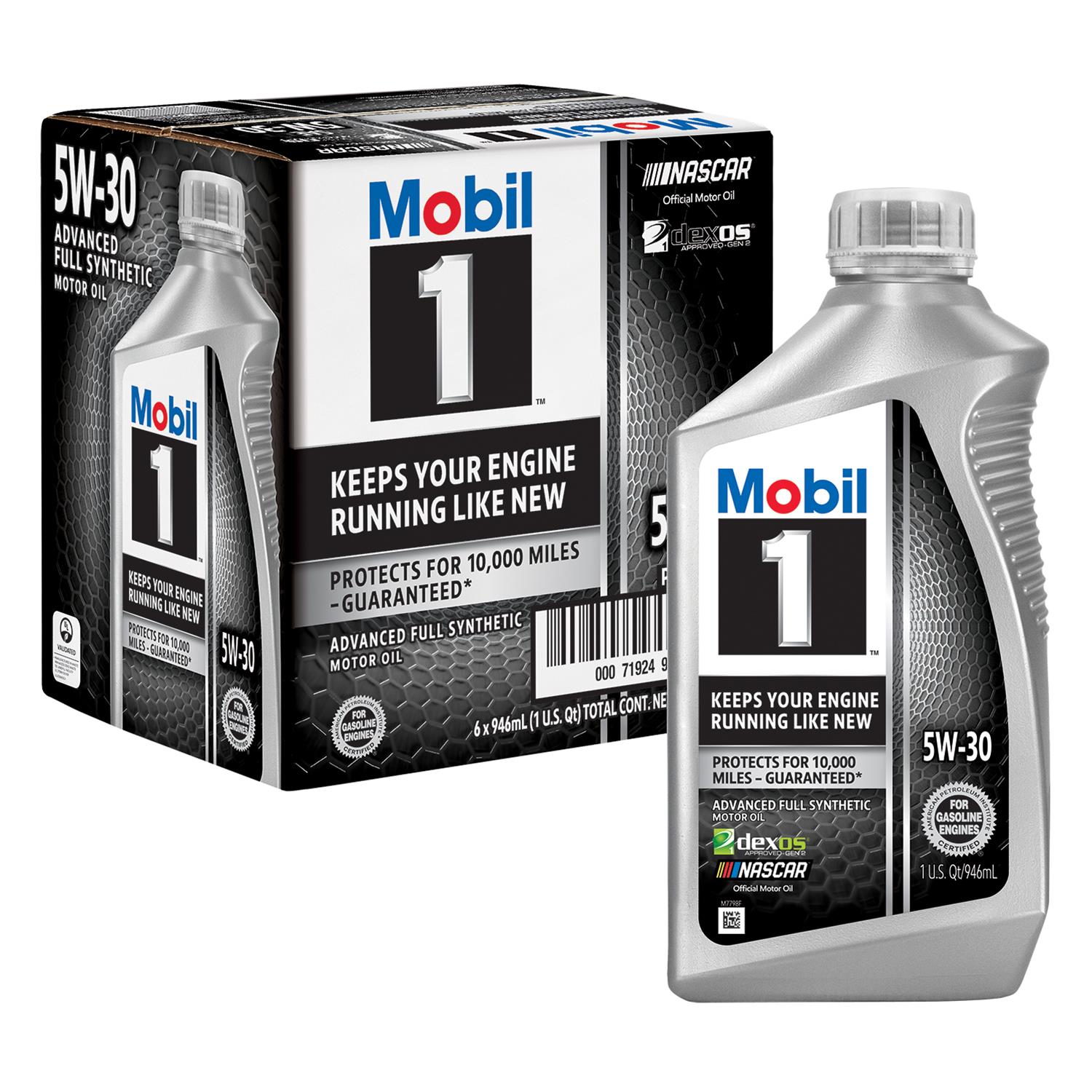 Mobil 1 124315 Mobil 1 Synthetic Motor Oil | Summit Racing