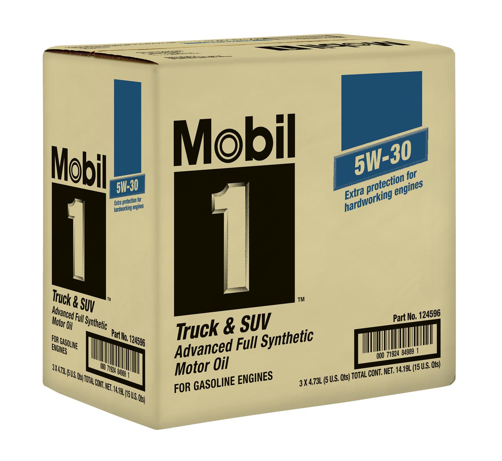 Mobil 124596 Mobil 1 Truck and SUV Motor Oil | Summit Racing
