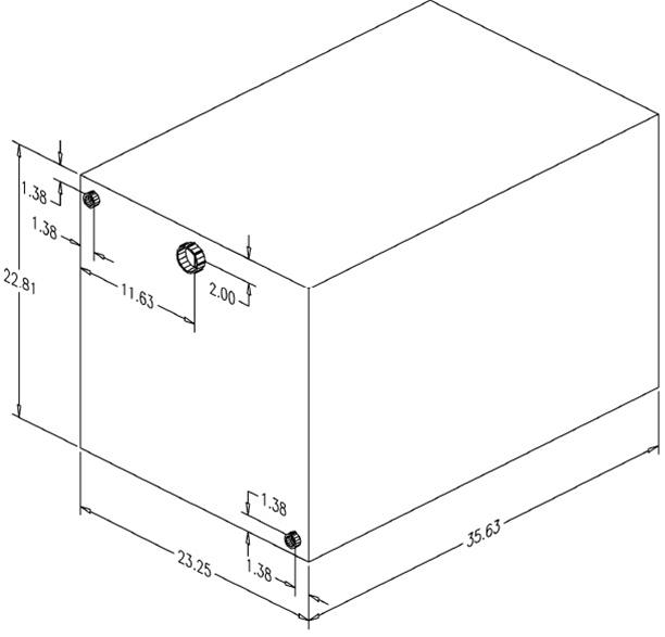 Moeller 40277 Moeller Marine Fresh Water Tanks Summit Racing