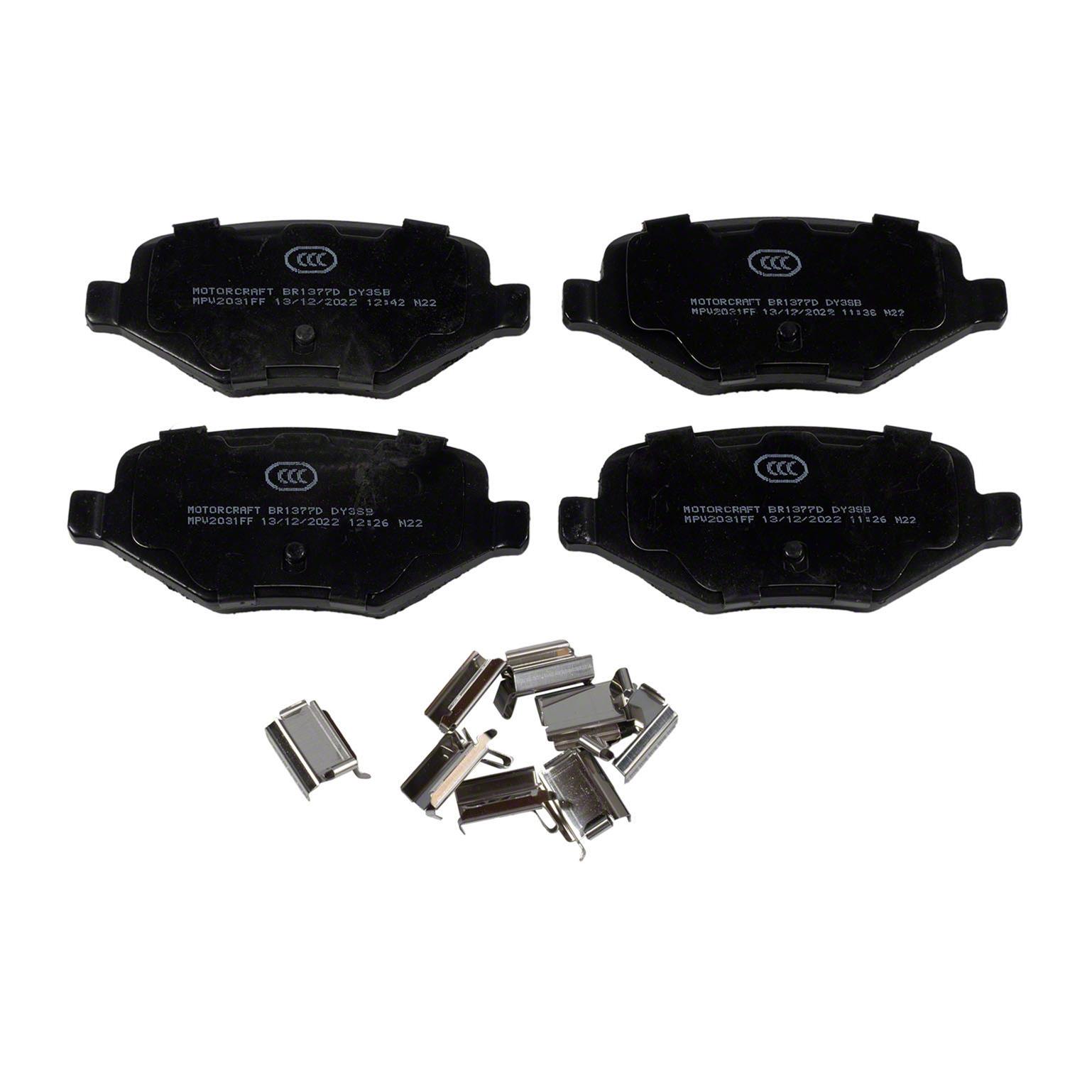 Motorcraft EU2Z2V200E Motorcraft Standard Premium Brake Pads