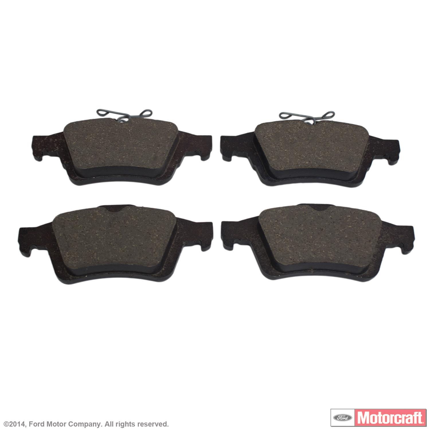 Motorcraft Front Semi-Metallic Brake Pads BRSD655 | O'Reilly Auto Parts