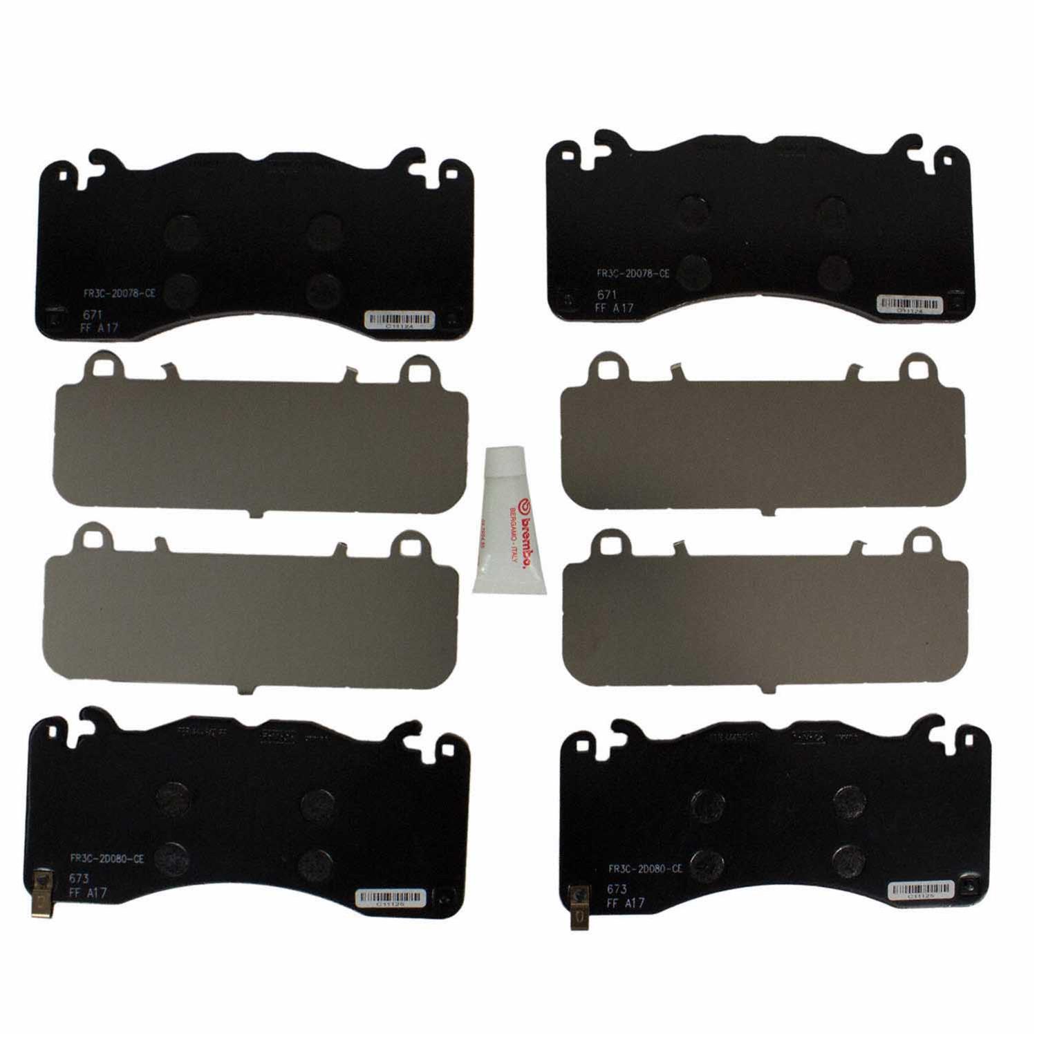 Motorcraft FR3Z2001N Motorcraft Standard Premium Brake Pads