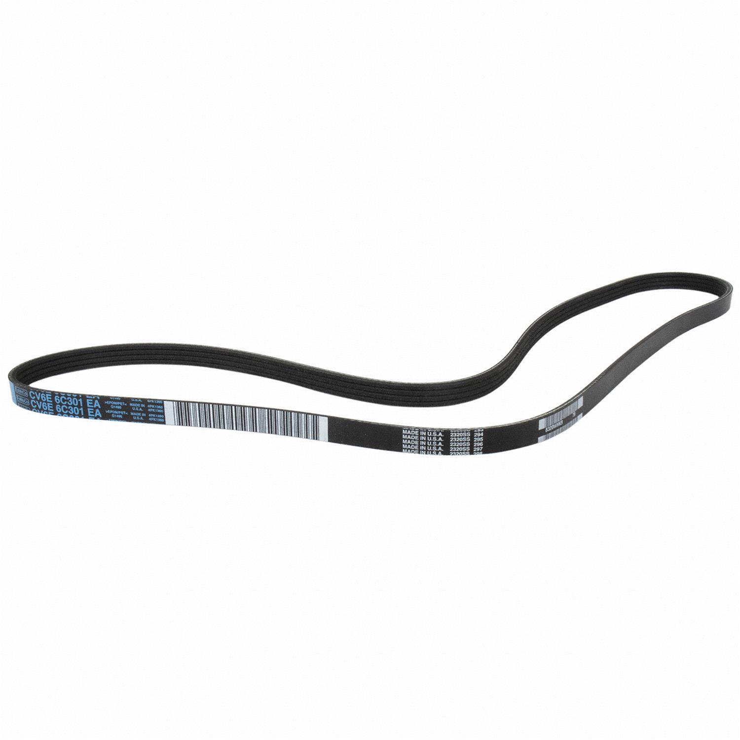 Motorcraft CV6Z8620E Motorcraft Accessory Belts | Summit Racing