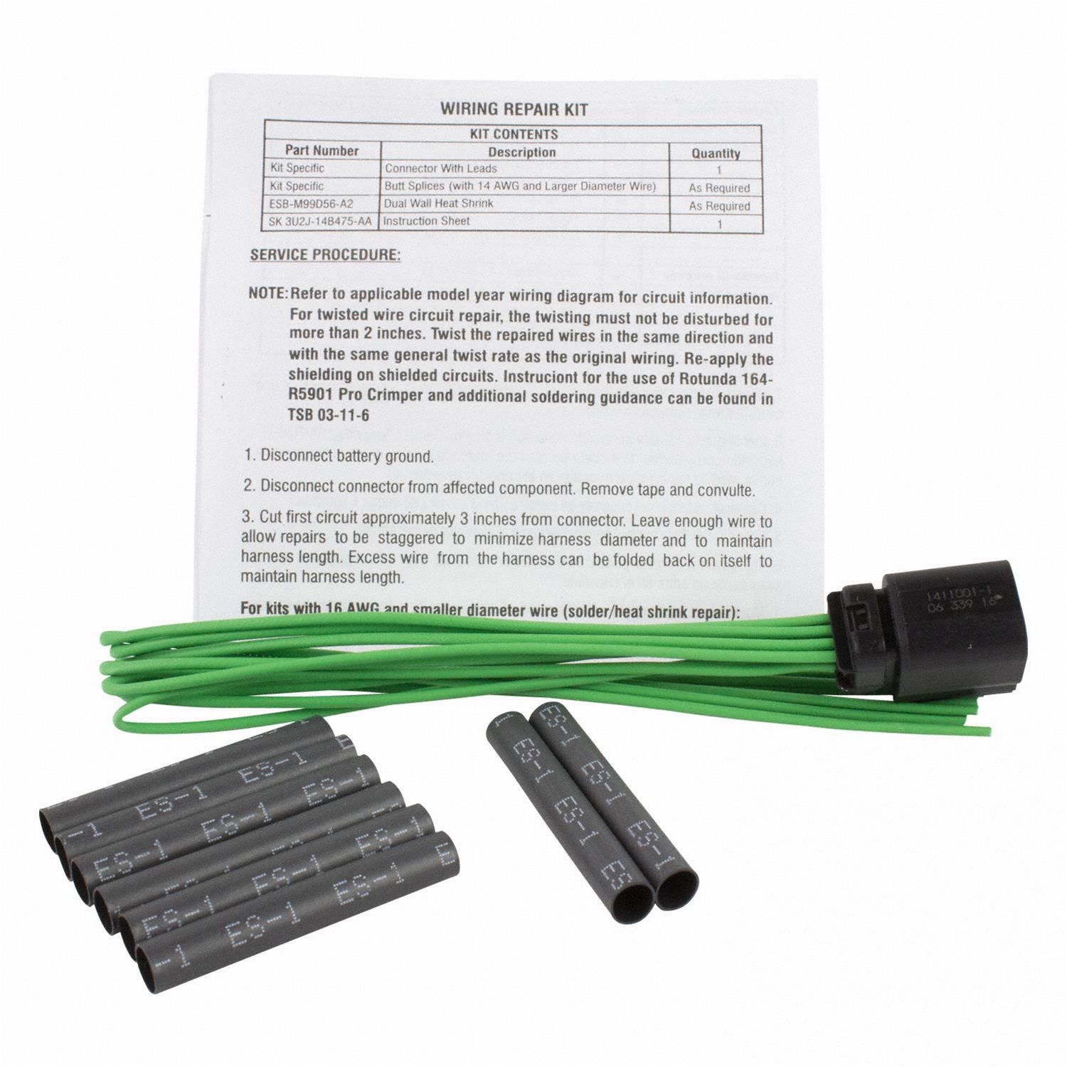 Motorcraft 4U2Z14S411LC Motorcraft Wiring Connectors | Summit Racing