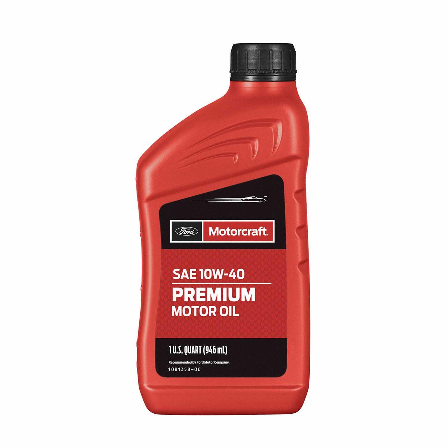 Motorcraft XO10W40Q1P Motorcraft Premium Motor Oil | Summit Racing