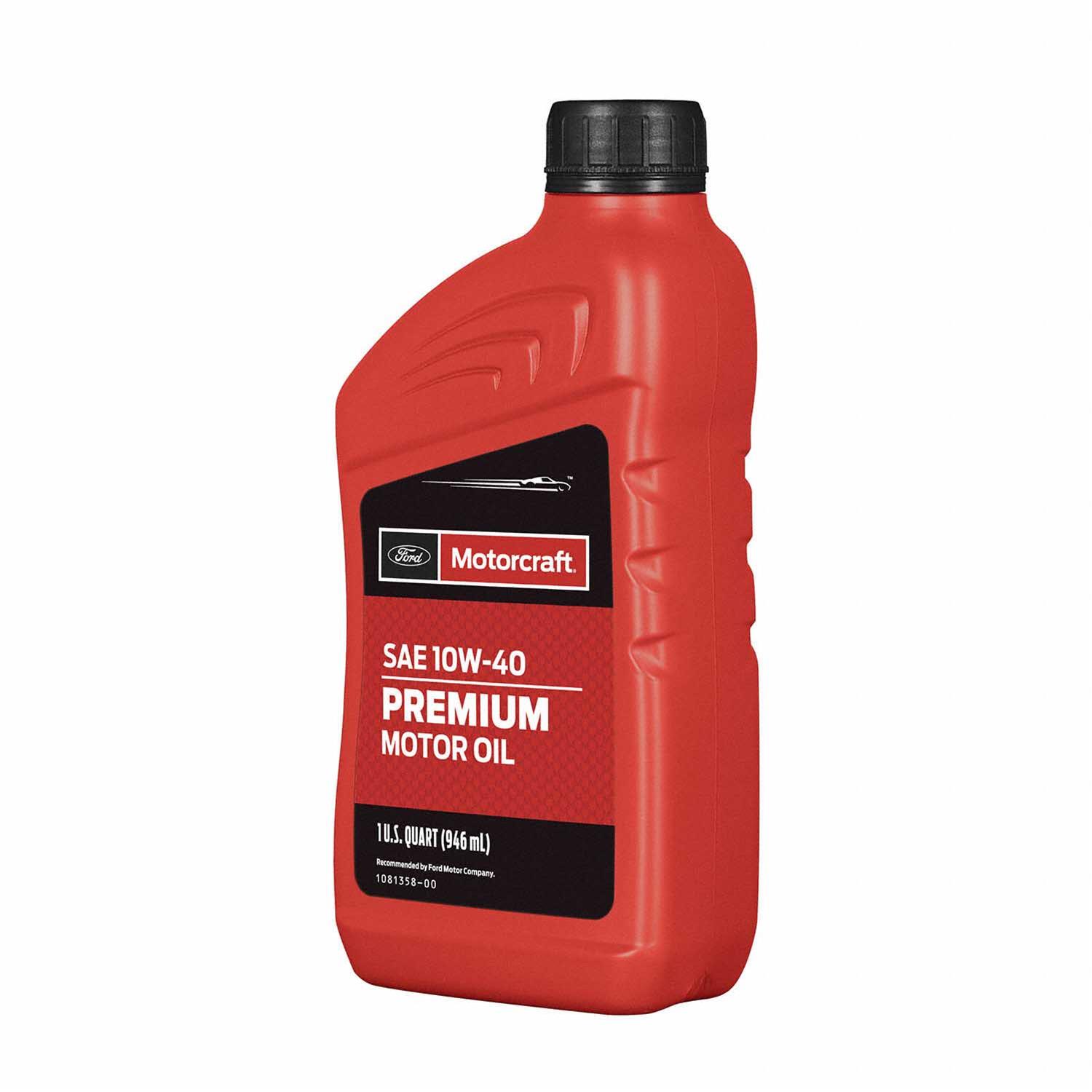 Motorcraft XO10W40Q1P Motorcraft Premium Motor Oil | Summit Racing
