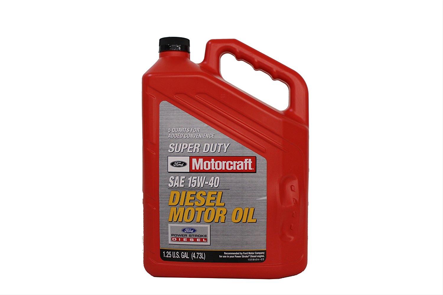 Motorcraft XO15W405QSD Motorcraft Super Duty Diesel Motor Oil Summit