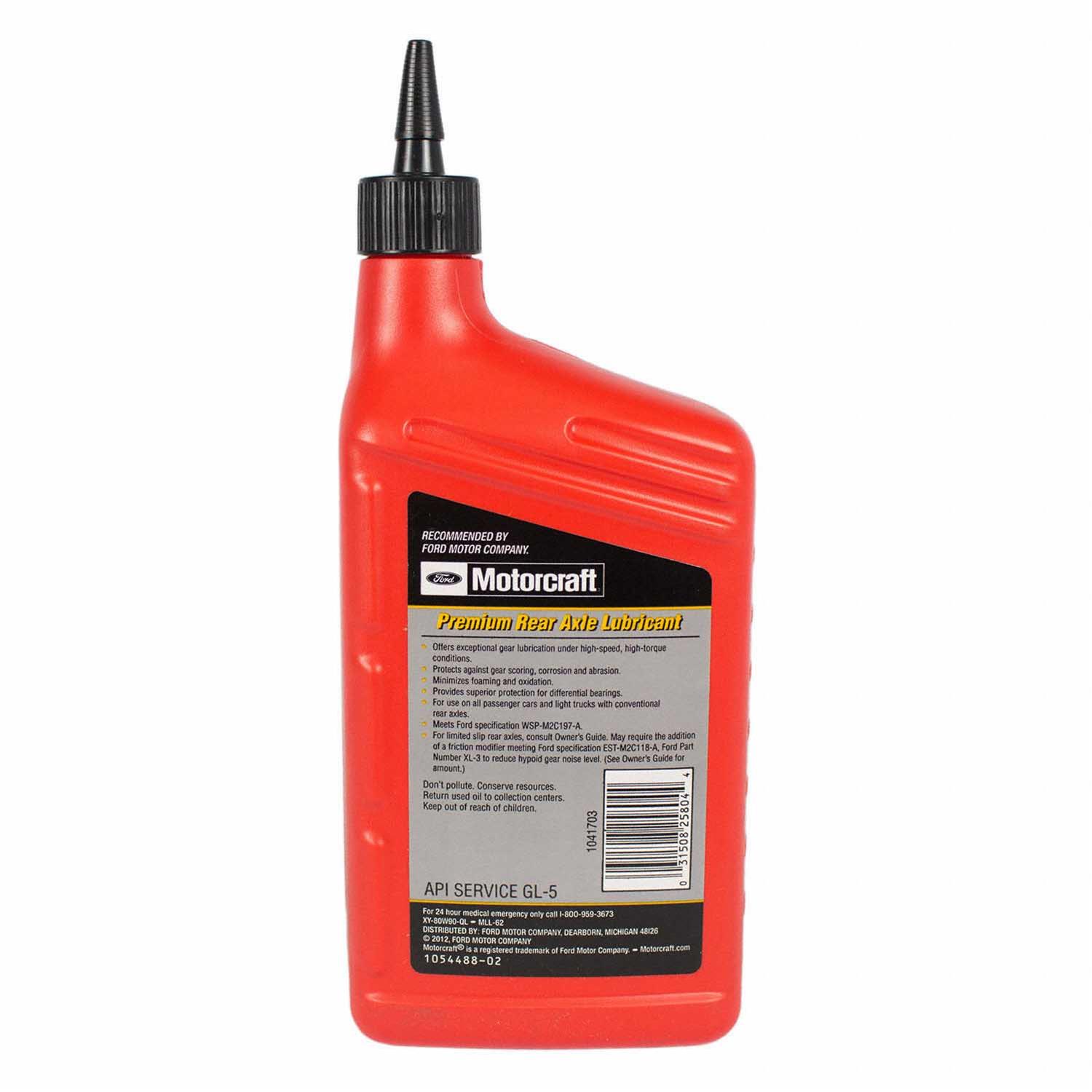 Motorcraft XY80W90QL Motorcraft Rear Axle Lubricant | Summit Racing