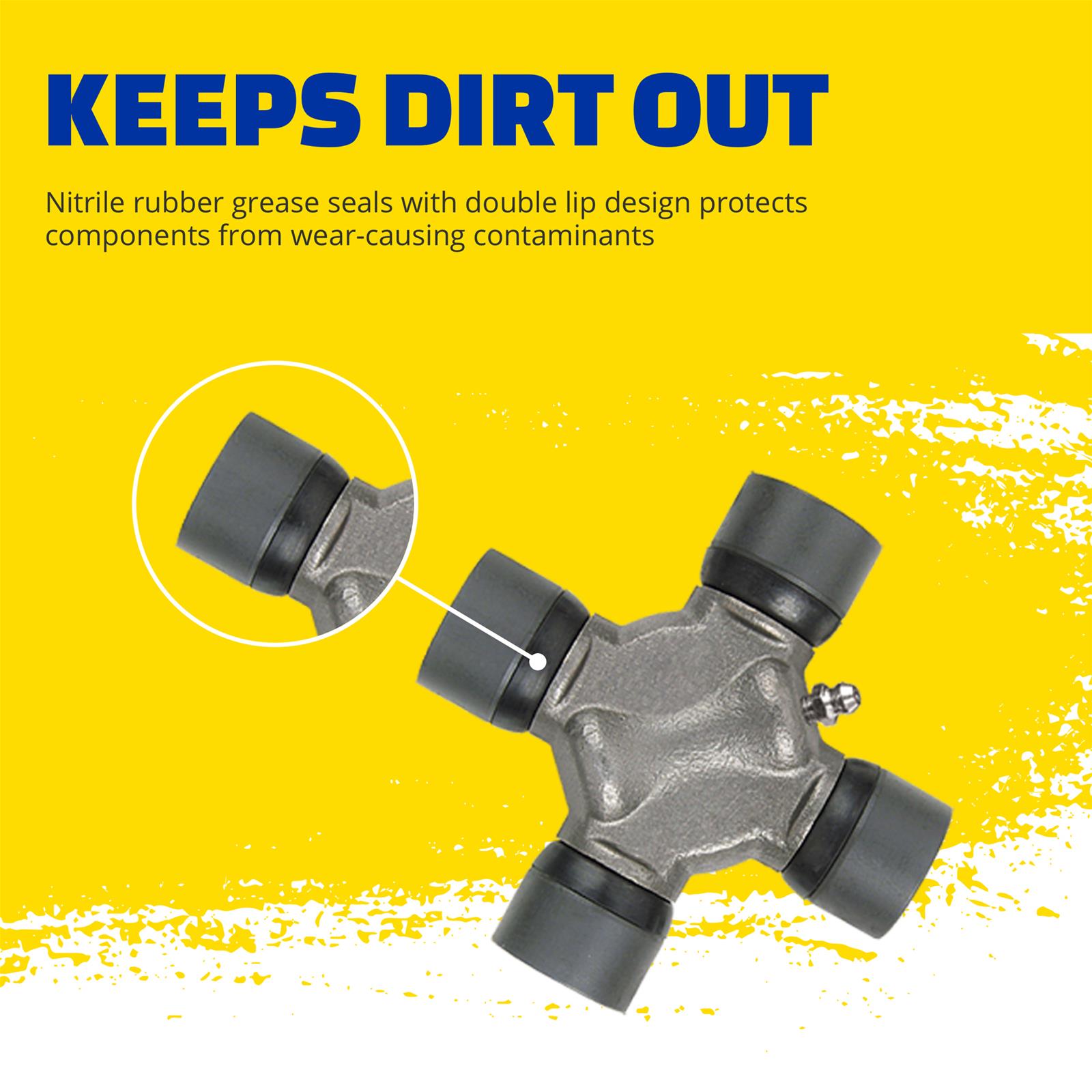 Moog Chassis Parts 355C Moog Premium U-Joints | Summit Racing