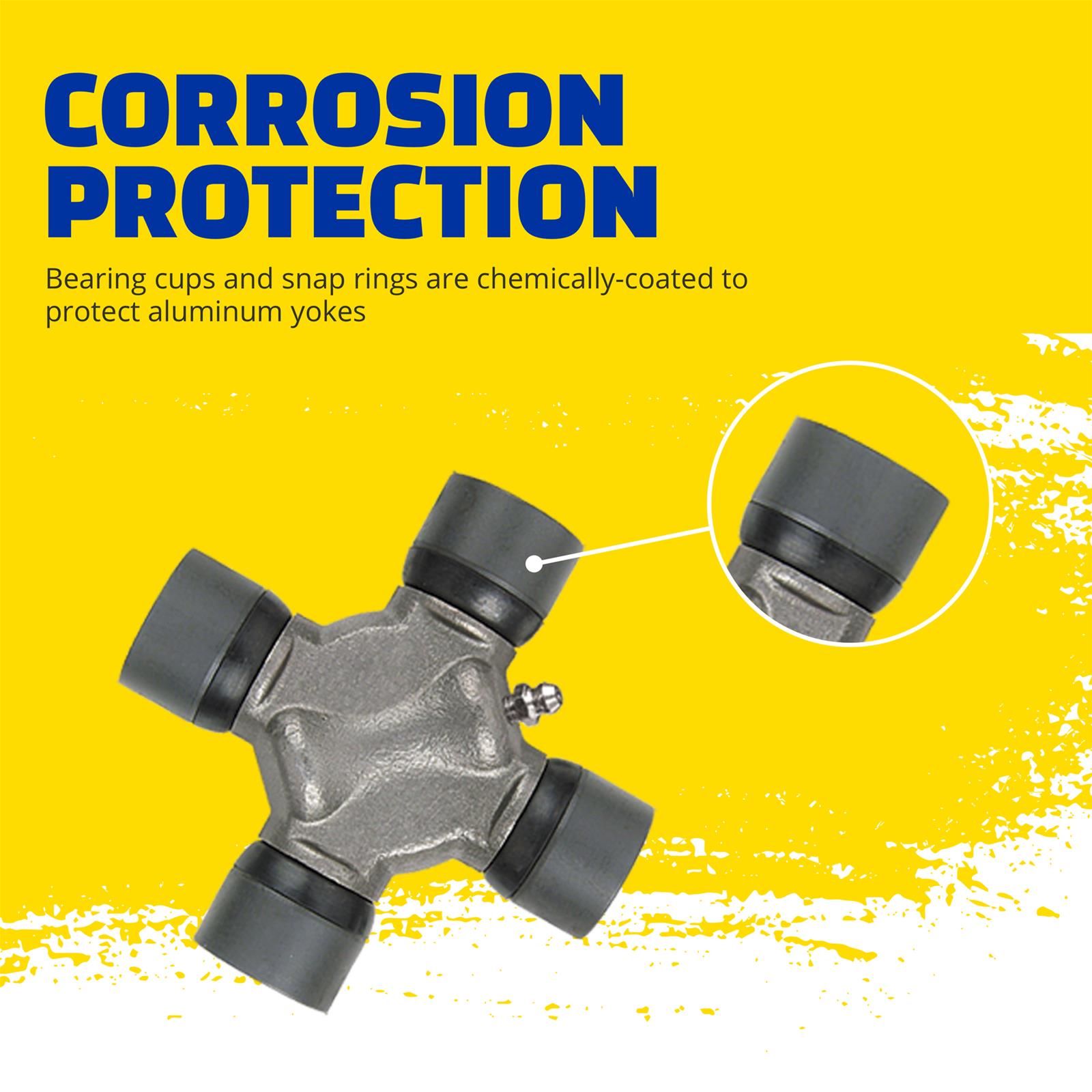 Mog分 Moog Chassis Parts 355C Moog Premium U-Joints | Summit Racing