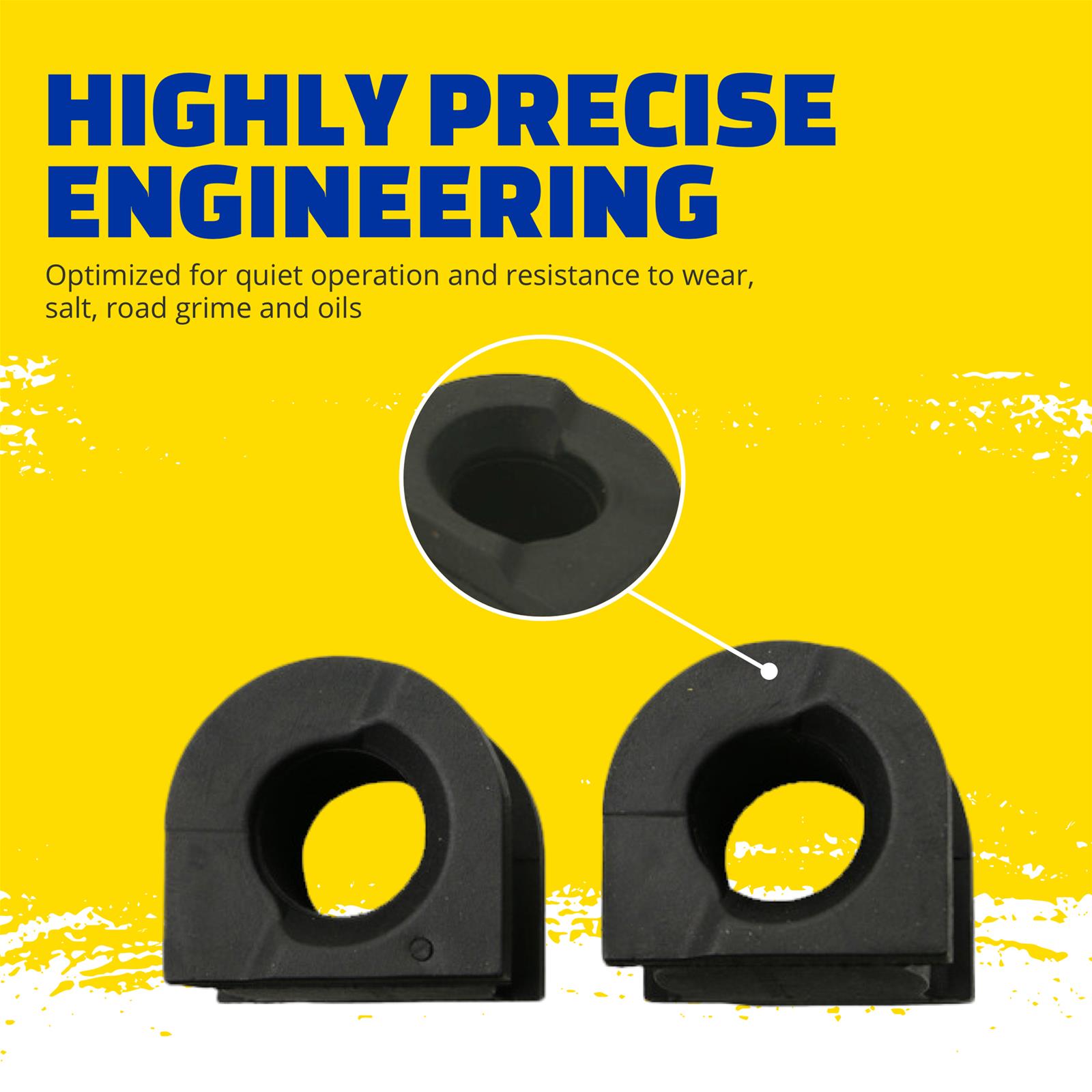 MOOG 13-15 Subaru XV Crosstrek Front To Frame Stabilizer Bar Bushing Kit thumbnail 2