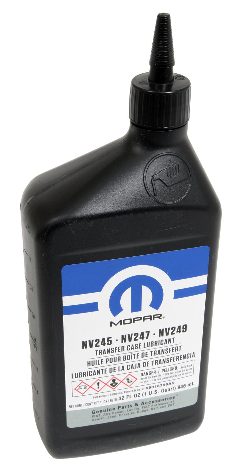 Mopar Replacement 5016796AD Mopar Replacement Transfer Case Lubricants