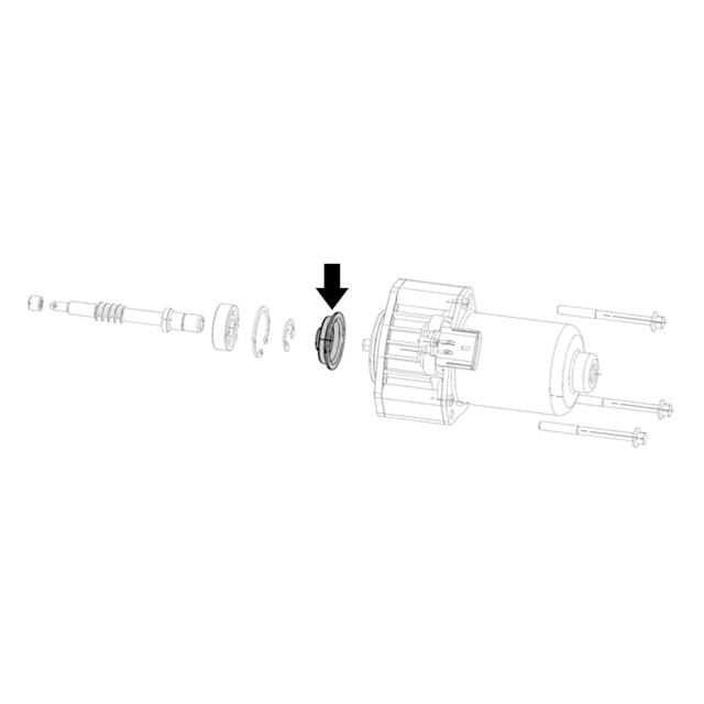 Mopar Replacement 68026955AA Mopar Replacement Steering Gear Worm