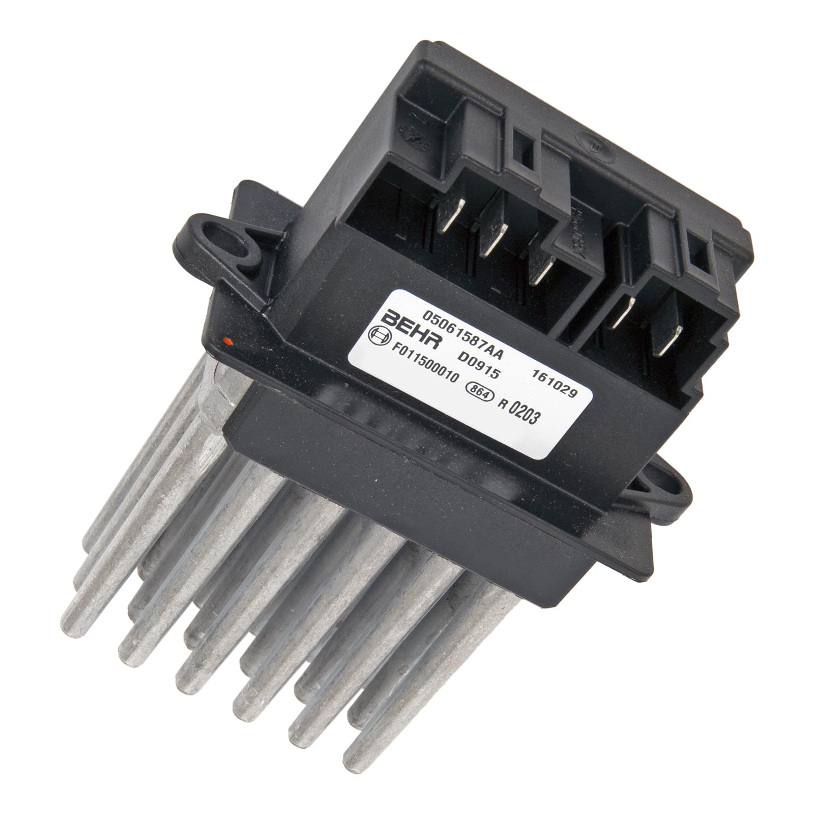 Mopar Replacement 68317103AA Mopar Replacement Blower Motor Resistors Summit Racing