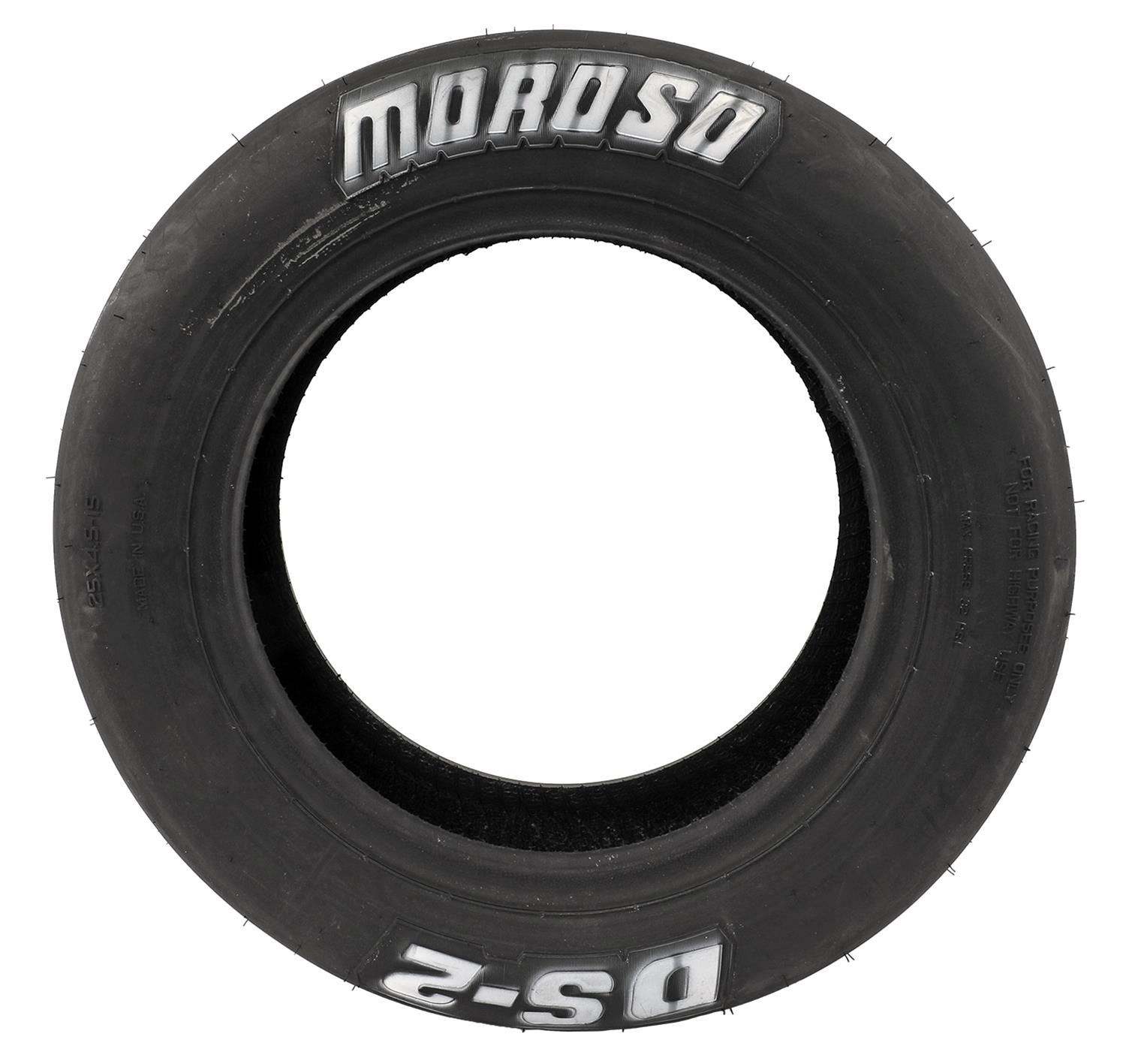 Moroso DS-2 Drag Race Front Tire 25in x 4.5in x 15in