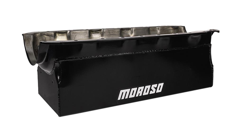 Moroso GM BBC Stroker Straight Box Sump Oil Pan thumbnail 2