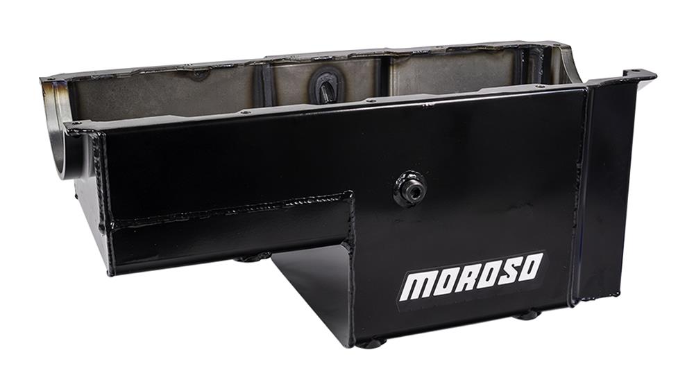Moroso BBC Marine Full Fabricated 10in Deep Sump Oil Pan thumbnail 2