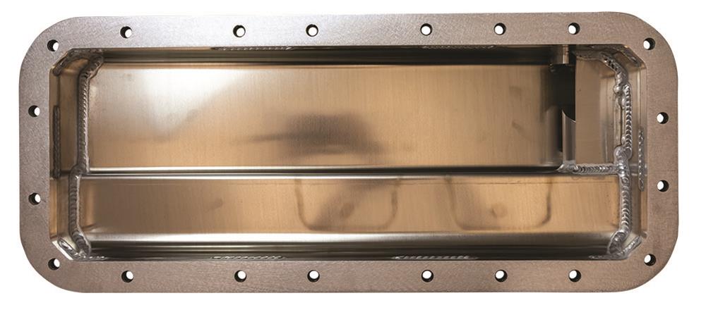 Moroso Chrysler Hemi (Incl BAE/Keith Black/JP-1 Funny Car) External Wet Sump -16AN Aluminum Oil Pan thumbnail 2