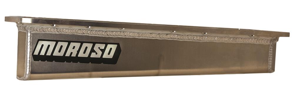 Moroso Chrysler Hemi (Incl. Keith Black/JP-1) Dry Sump 3 Pick Up 16AN Fittings Aluminum Oil Pan