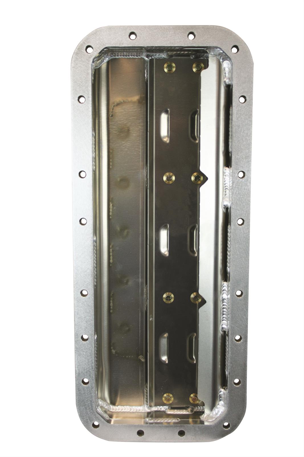 Moroso Hemi (Incl. Keith Black/JP-1 Funny Car) Dry Sump 4-3/8in-6-3/8in Aluminum Oil Pan thumbnail 3