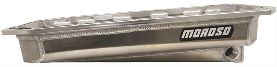 Moroso AJPE TFX 96/TFX 2000/TFX 2002 Funny Car Dry Sump 4-3/8in-6-3/8in Aluminum Oil Pan thumbnail 2