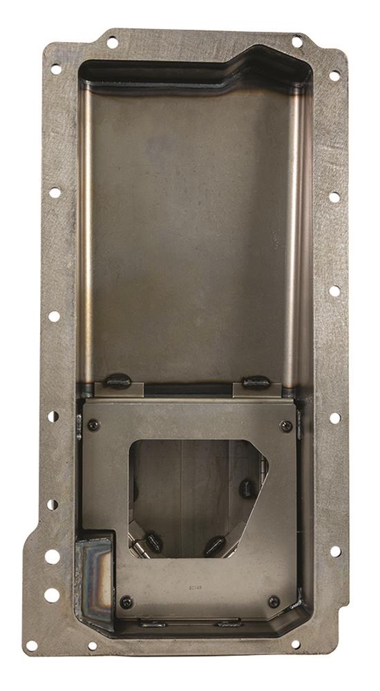 Moroso GM LS Swap/Early F-Body (w/Rear Sump & Remote Oil Filter Adapter) Wet Sump 6in Steel Oil Pan thumbnail 5