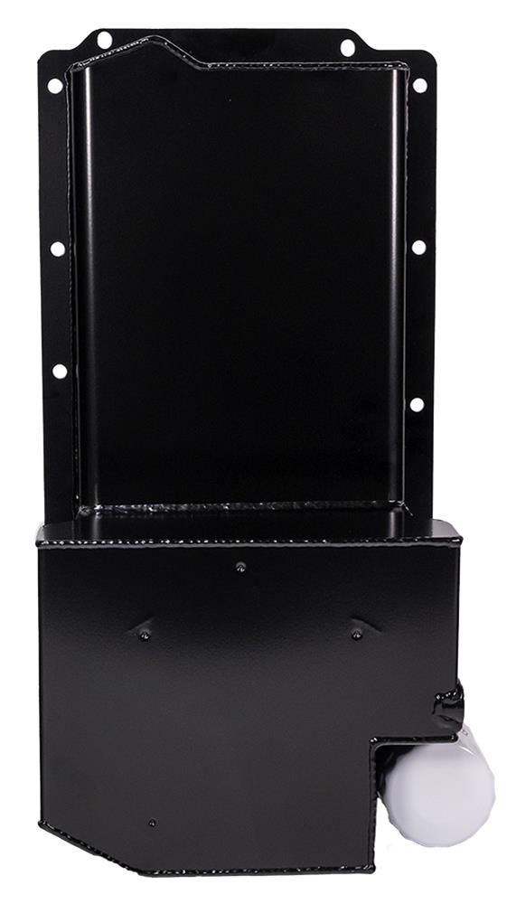 Moroso Dart LS Next Gen 3 Skirted Block Early F-Body Baffled Drain Back Steel Oil Pan - Black thumbnail 4