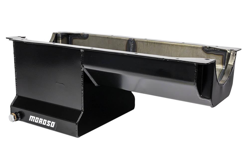 Moroso Dart/Rocket Small Block (May Require Cross-Member Mod) Wet Sump 7qt 8.25in Steel Oil Pan thumbnail 2