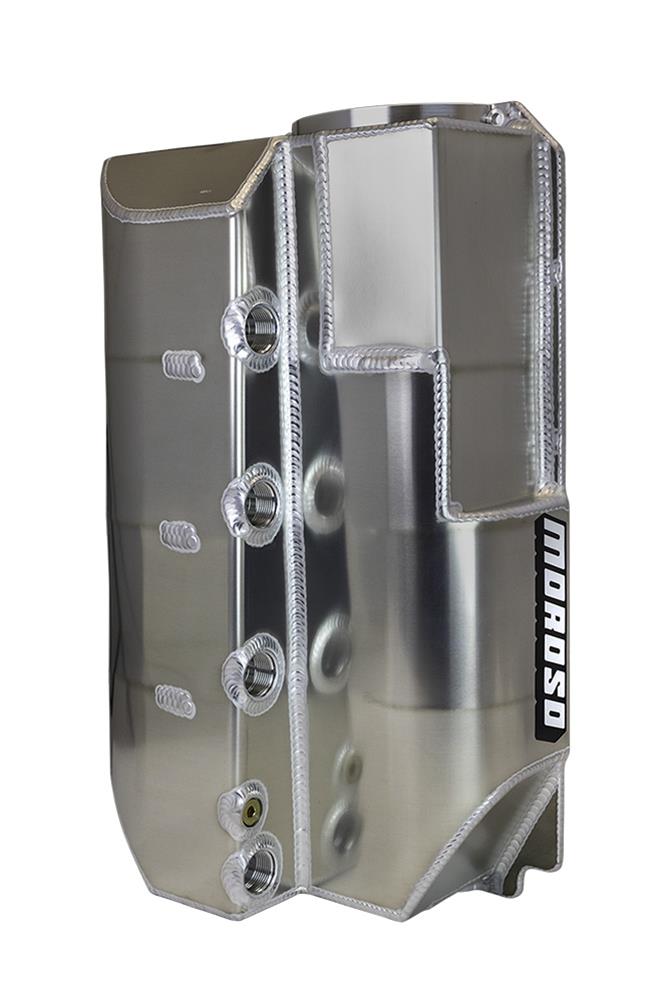 Moroso Mountain Motor Pro Stock CFE 5in Bore Space DRCE4 Style/GM DRCE4 Dry Sump Aluminum Oil Pan thumbnail 4