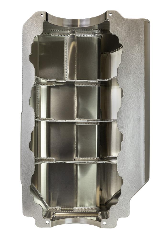 Moroso Mountain Motor Pro Stock CFE 5in Bore Space DRCE4 Style/GM DRCE4 Dry Sump Aluminum Oil Pan thumbnail 3