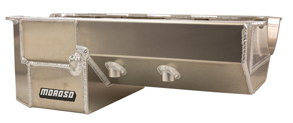 Moroso Donovan 700/DRC2 Big Block (w/Double Power Kick Outs) Wet Sump 6-7qt 8in Aluminum Oil Pan thumbnail 2